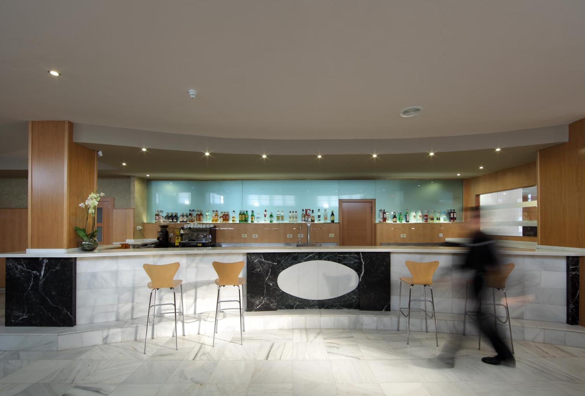 Hotel Villa Blanca Альболоте Ресторан фото